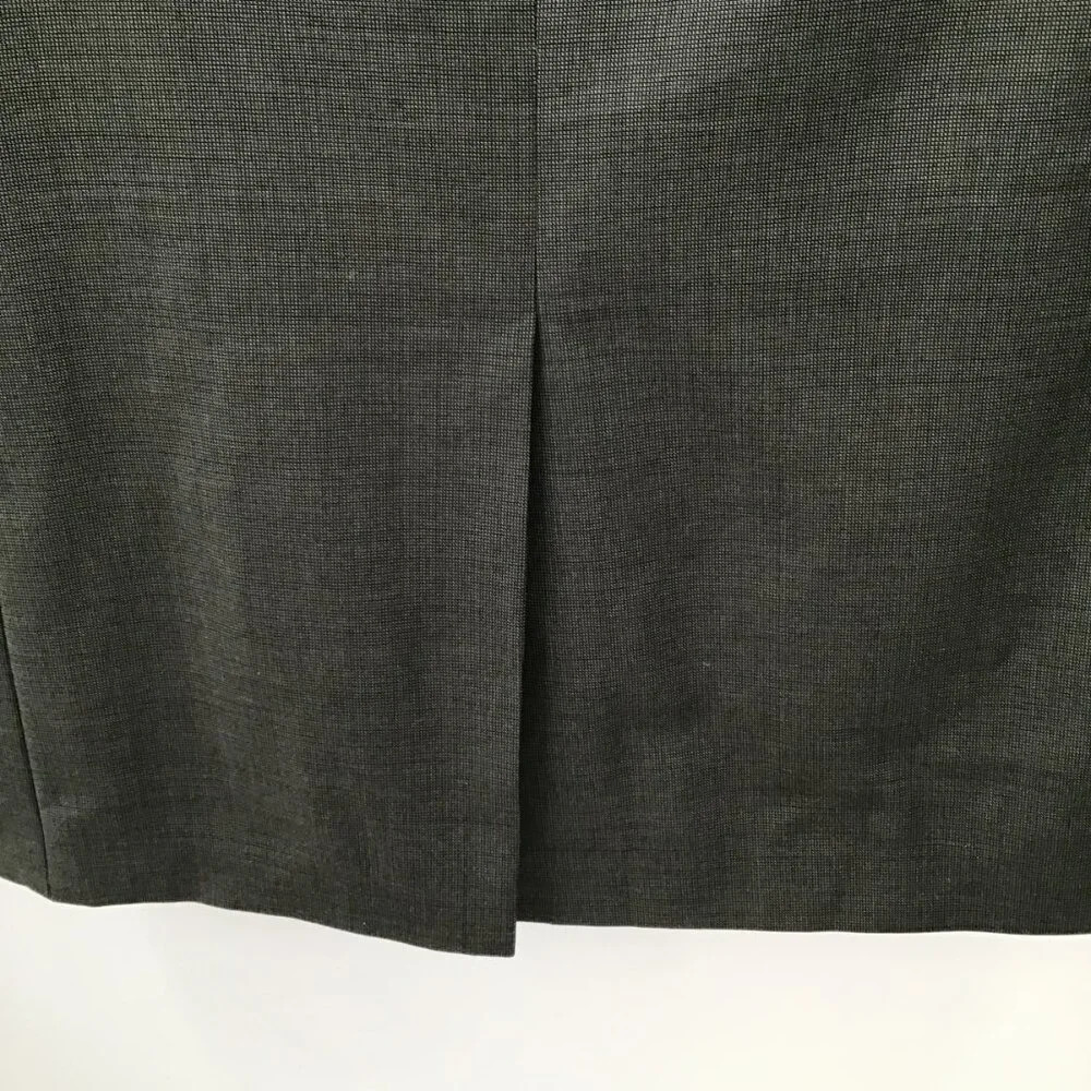 Mens Jones New York Suit 40R Pants 35/28.5 Wool Cashmere Blend Green Houndstooth - Picture 7 of 16
